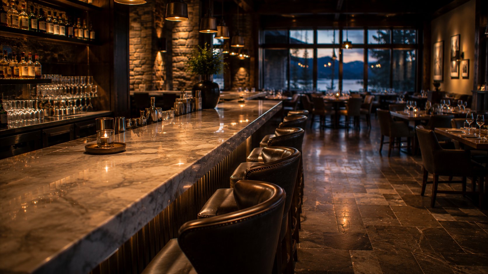 Restaurant stone restoration